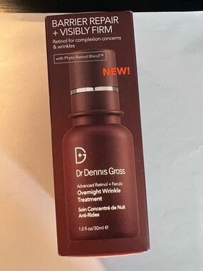 Overnight Wrinkle Treatment Serum - Deep Burgundy